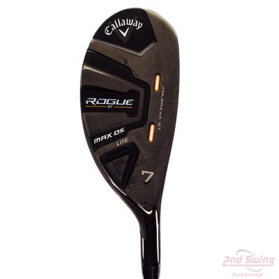 Callaway Rogue ST Max OS Lite Hybrid 7 Hybrid Mitsubishi C6 Series Black Graphite Regular Right Handed 39.5in