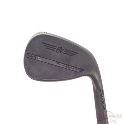 Titleist Vokey SM10 Jet Black Wedge Gap GW 52° 8 Deg Bounce F Grind Project X LZ 6.0 Steel Stiff Right Handed 35.75in