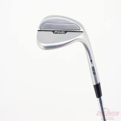 Ping s159 Chrome Wedge Sand SW 56° 10 Deg Bounce H Grind Z-Z 115 Wedge Steel Wedge Flex Right Handed Black Dot 35.5in