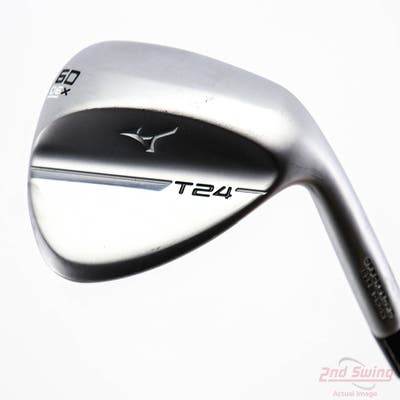 Mizuno T24 Soft Satin Wedge Lob LW 60° 6 Deg Bounce X Grind Dynamic Gold Tour Issue S400 Steel Stiff Right Handed 35.75in