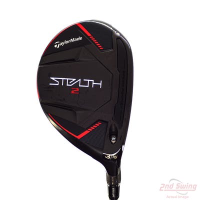 Mint TaylorMade Stealth 2 Fairway Wood 3 Wood 3W 15° Project X EvenFlow Riptide 70 Graphite Stiff Right Handed 43.75in