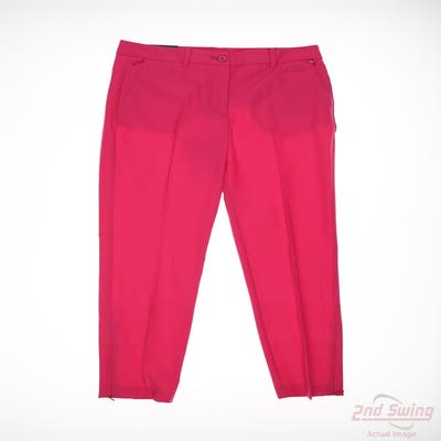 New Womens J. Lindeberg Pants 26 Pink MSRP $158