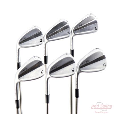 Mint TaylorMade 2023 P790 Iron Set 6-PW AW Fujikura Speeder NX TCS 50 Graphite Regular Left Handed +1/4"