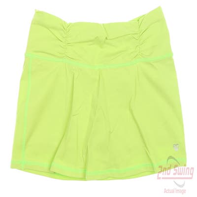 New Womens Straight Down Golf Skort Small S Green MSRP $96