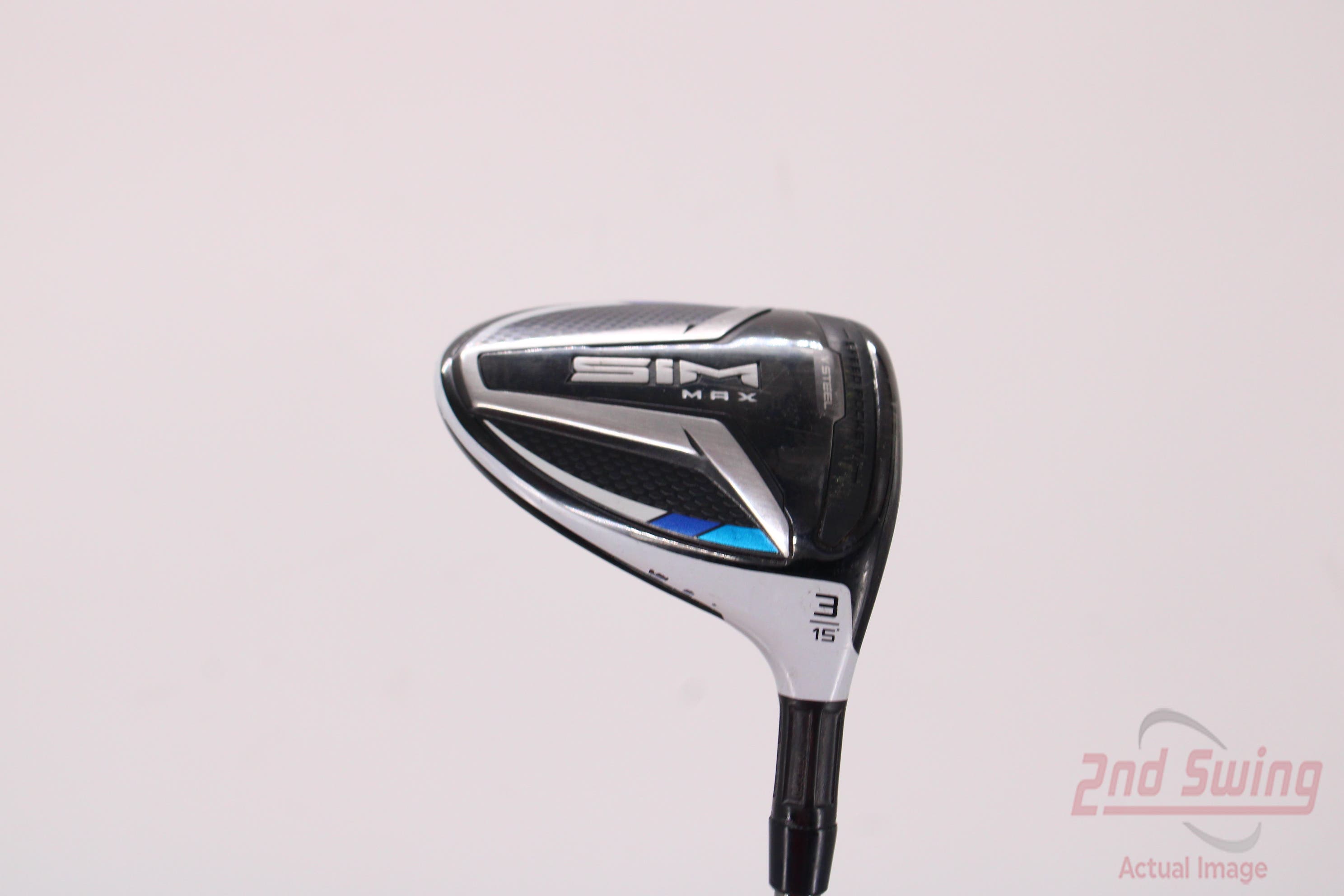 TaylorMade SIM MAX Fairway Wood 3 Wood 3W 15° MCA Diamana ZF-Series 70  Graphite Stiff Right Handed 43.5in