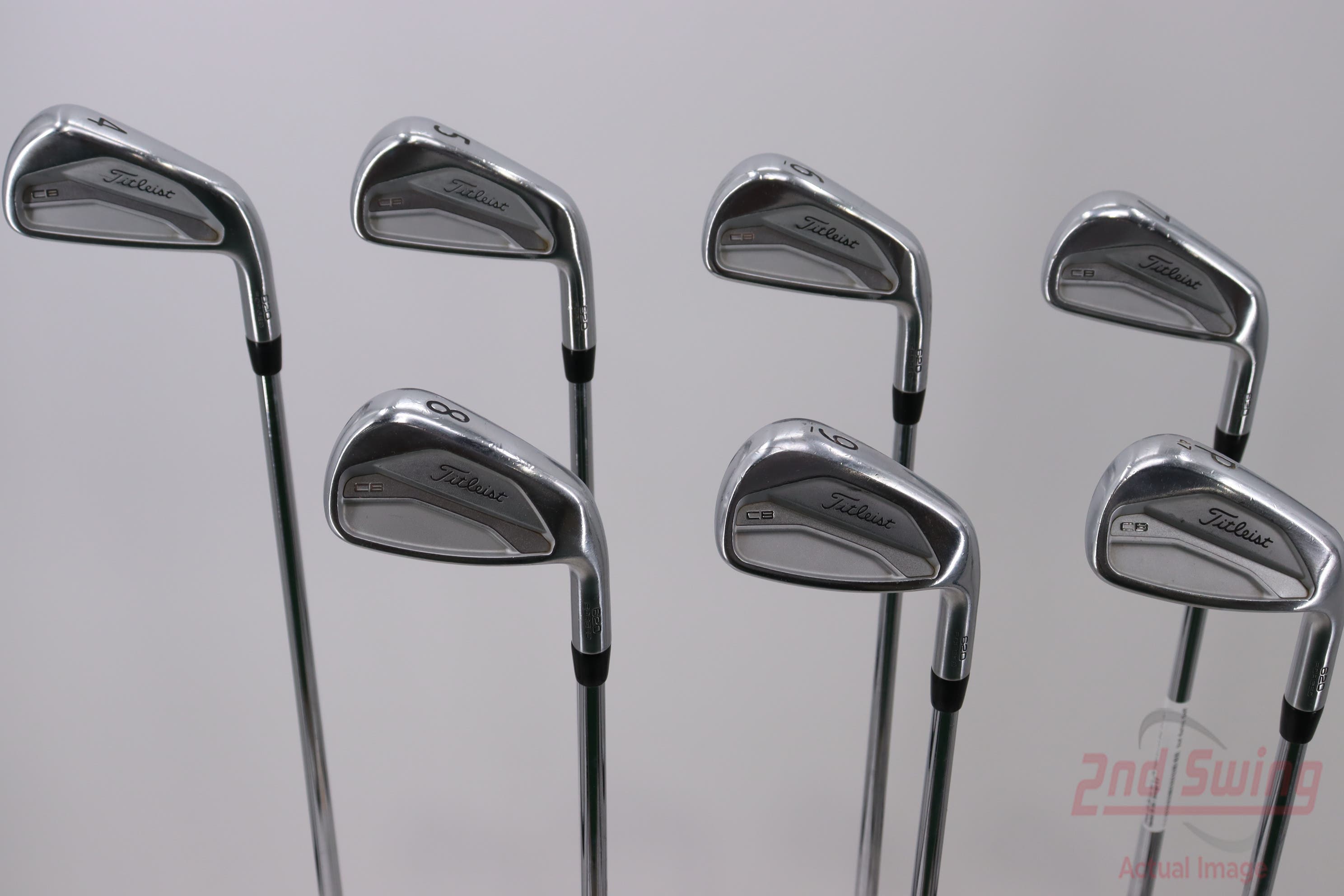 Titleist 620 CB Iron Set 4-PW Project X LZ 6.0 Steel Stiff Right Handed  38.0in