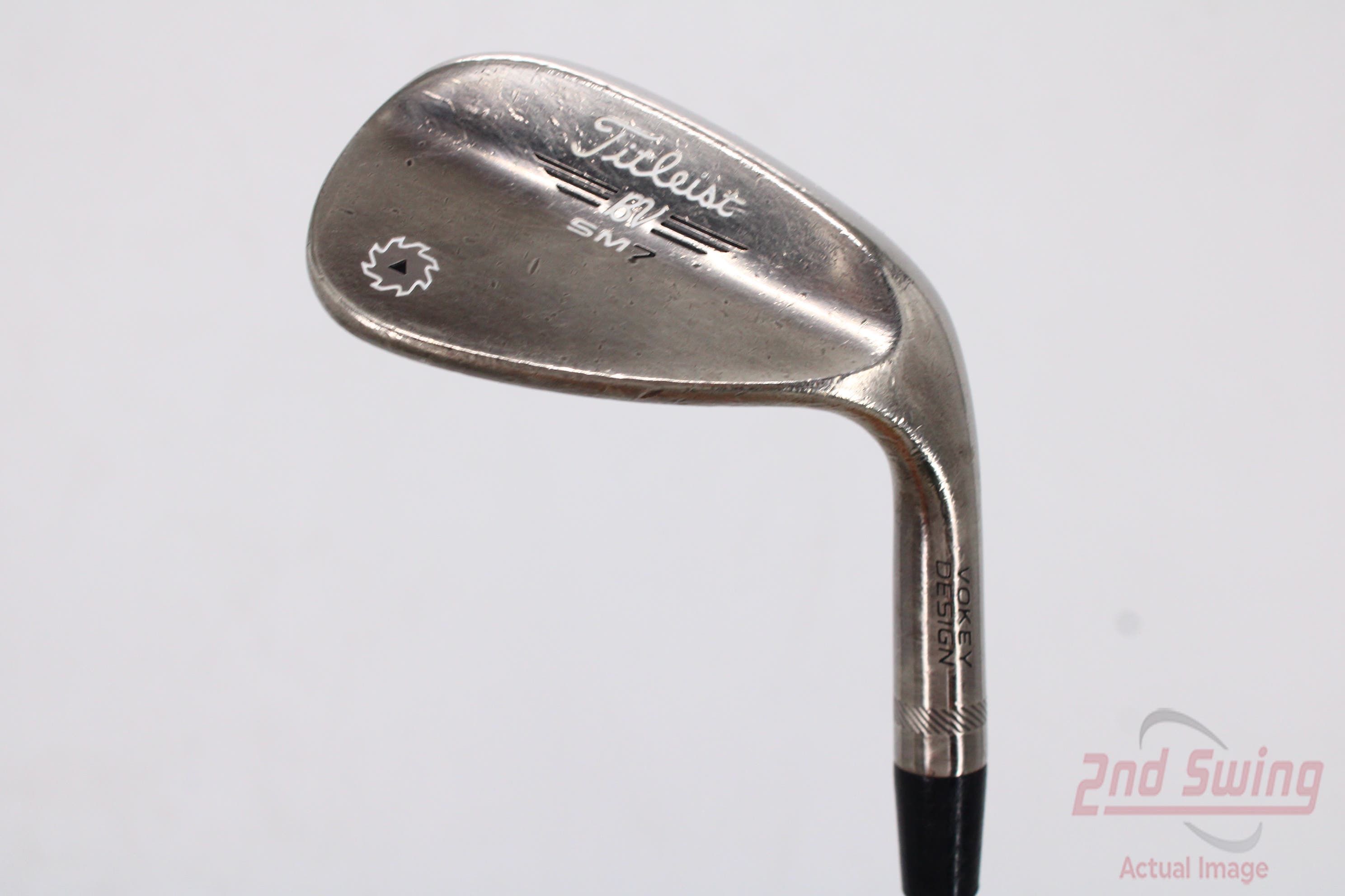 Titleist Vokey SM7 Brushed Steel Wedge Sand SW 56° 14 Deg Bounce F Grind  SM7 BV Steel Wedge Flex Right Handed 35.25in