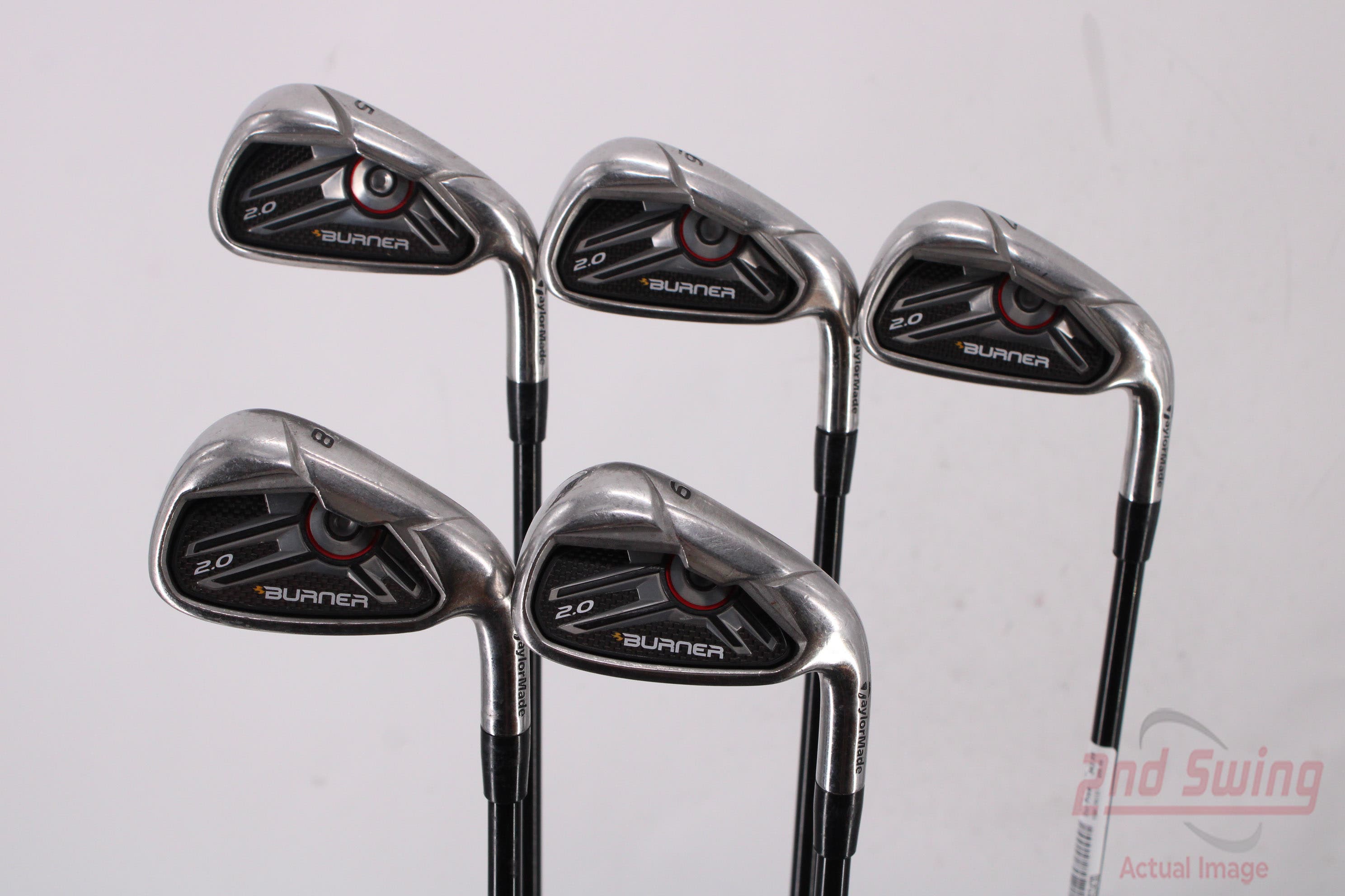 TaylorMade Burner 2.0 Iron Set 5-9 Iron Fujikura Fit-On Max 75i Iron  Graphite Regular Right Handed 38.75in