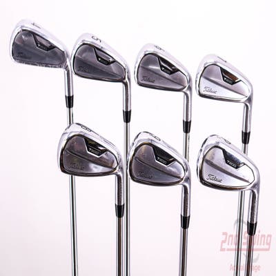 Titleist 2021 T200 Iron Set 4-PW True Temper Dynamic Gold S400 Steel Stiff Right Handed 38.0in