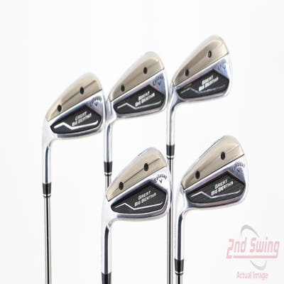 Callaway Great Big Bertha 23 Iron Set 6-PW UST Helium Nanocore IP 60 Graphite Senior Left Handed 37.0in