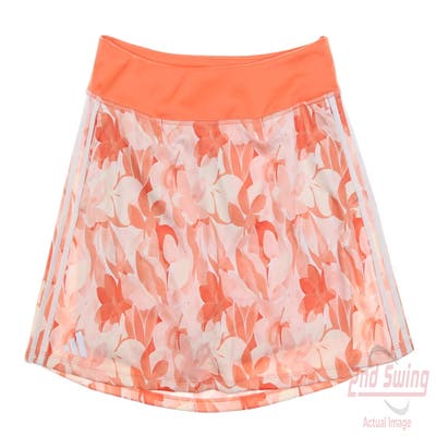 New Womens Adidas Skort Small S Orange MSRP $80