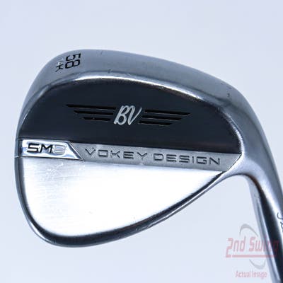 Titleist Vokey SM8 Tour Chrome Wedge Lob LW 58° 14 Deg Bounce K Grind Titleist Vokey BV Steel Stiff Right Handed 35.5in