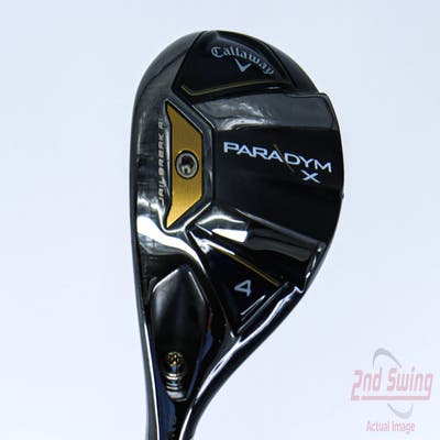 Callaway Paradym X Hybrid 4 Hybrid 21° PX HZRDUS Silver Gen4 75 Graphite Stiff Left Handed 40.0in