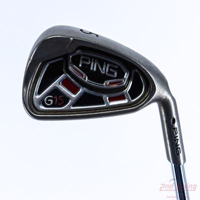 Ping G15 Single Iron 5 Iron Ping AWT Steel Stiff Right Handed Black Dot 38.0in