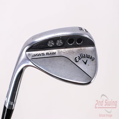 Callaway Jaws Raw Chrome Wedge Sand SW 54° 12 Deg Bounce W Grind Dynamic Gold Spinner TI Steel Wedge Flex Left Handed 35.25in