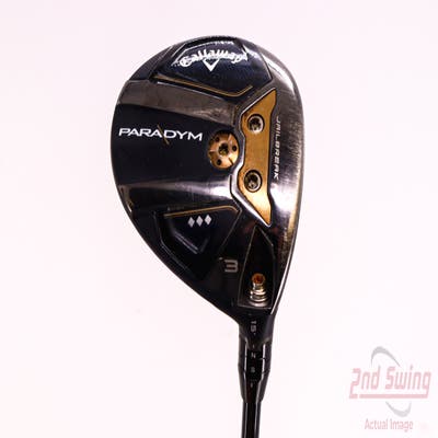 Callaway Paradym Triple Diamond Fairway Wood 3 Wood 3W 15° Project X HZRDUS Black Gen4 70 Graphite X-Stiff Right Handed 43.25in