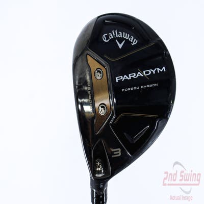 Callaway Paradym Fairway Wood 3 Wood 3W 15° PX HZRDUS Silver Gen4 60 Graphite Regular Left Handed 43.25in