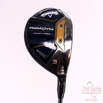 Mint Callaway Paradym Fairway Wood 3 Wood 3W 15° PX HZRDUS Silver Gen4 60 Graphite Regular Right Handed 43.25in