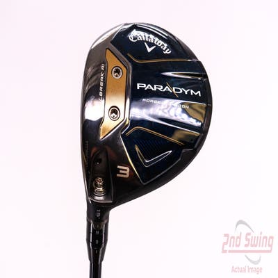 Mint Callaway Paradym Fairway Wood 3 Wood 3W 15° Project X HZRDUS Black Gen4 70 Graphite Stiff Left Handed 43.25in