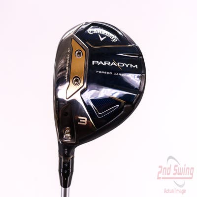 Mint Callaway Paradym Fairway Wood 3 Wood 3W 15° Aldila Ascent Blue 50 Graphite Regular Left Handed 43.25in