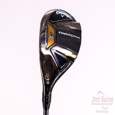 Callaway Paradym Hybrid 4 Hybrid 21° PX HZRDUS Silver Gen4 75 Graphite Stiff Left Handed 40.25in