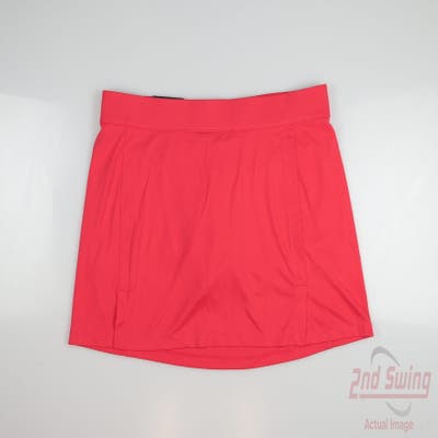 New Womens J. Lindeberg Skort X-Large XL Red MSRP $90