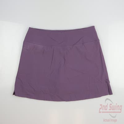 New Womens Greyson Skort Large L Purple MSRP $98