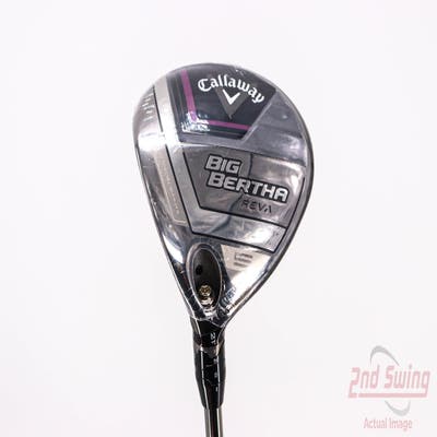 Mint Callaway Big Bertha REVA 23 Fairway Wood 5 Wood 5W 21° Callaway RCH Wood 40 Graphite Ladies Left Handed 41.25in