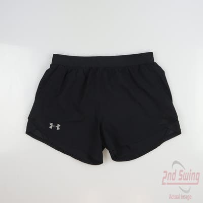 New Womens Under Armour Shorts X-Small XS Black MSRP $50