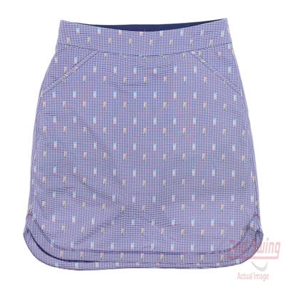 New Womens Peter Millar Skort Medium M Blue MSRP $102