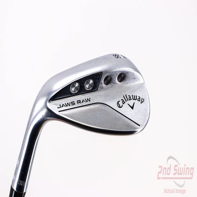 Callaway Jaws Raw Chrome Wedge Lob LW 58° Z Grind Z Grind Dynamic Gold Spinner TI Steel Wedge Flex Left Handed 35.0in