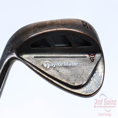 TaylorMade HI-TOE RAW Wedge Gap GW 52° 9 Deg Bounce FST KBS Hi-Rev 2.0 115 Steel Wedge Flex Left Handed 36.0in