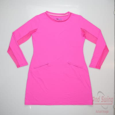 New Womens IBKUL Golf Dress X-Small XS Pink MSRP $128