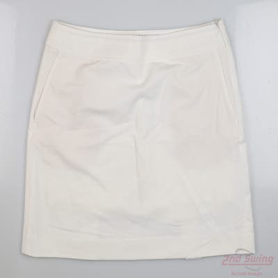 New Womens Fairway & Greene Annie Skort 4 White MSRP $98