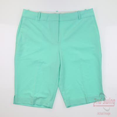 New Womens Fairway & Greene Macie Shorts 8 Green MSRP $105