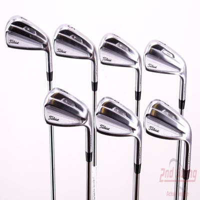 Titleist 2021 T100 Iron Set 4-PW True Temper AMT Tour White Steel Stiff Right Handed 38.0in