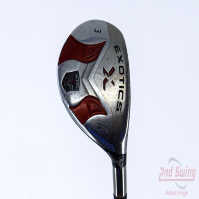 Tour Edge Exotics XCG-V Hybrid 3 Hybrid 18° FST KBS Hybrid Steel Stiff Right Handed 40.5in