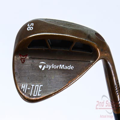 TaylorMade Milled Grind HI-TOE Wedge Lob LW 58° FST KBS Hi-Rev 2.0 Steel Wedge Flex Right Handed 35.0in