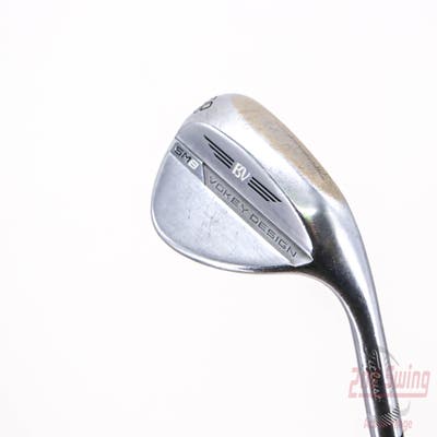 Titleist Vokey SM8 Tour Chrome Wedge Lob LW 60° 12 Deg Bounce D Grind FST KBS Tour Steel Wedge Flex Right Handed 35.25in