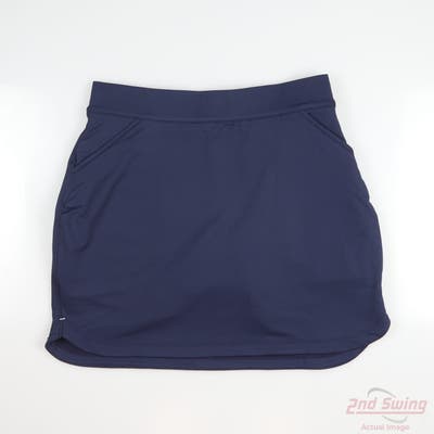 New Womens Peter Millar Golf Skort Small S Navy Blue MSRP $110