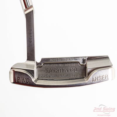 Ping PLD Anser Patent 55 Stainless Putter Steel Right Handed 35.0in w/ Box, HC & COA