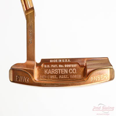 Ping PLD Anser Patent 55 Copper Putter Steel Right Handed 35.0in w/ COA, Box & HC