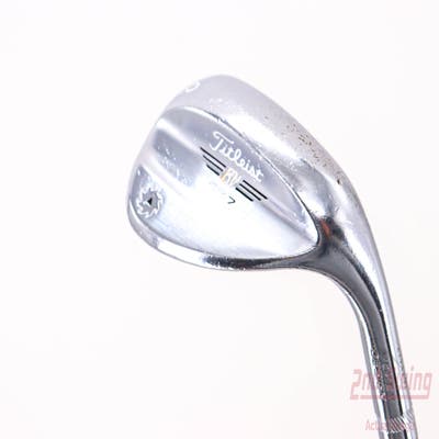 Titleist Vokey SM7 Tour Chrome Wedge Lob LW 60° 12 Deg Bounce D Grind SM7 BV Steel Wedge Flex Right Handed 35.25in