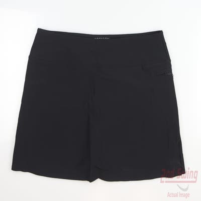 New Womens Greyson Phoenix Skort Large L Black MSRP $108