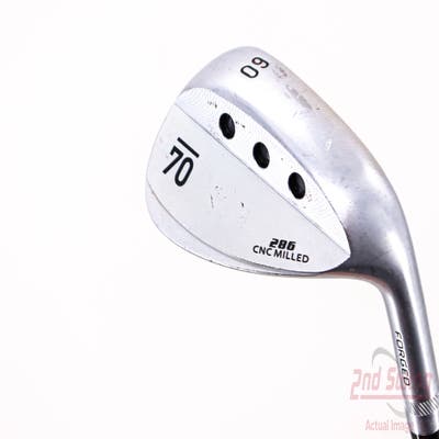 Sub 70 286 Forged Satin Wedge Lob LW 60° FST KBS Tour 120 Steel Stiff Right Handed 35.25in