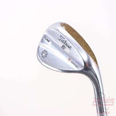 Titleist Vokey SM6 Tour Chrome Wedge Lob LW 60° 10 Deg Bounce S Grind SM6 BV Steel Wedge Flex Right Handed 35.25in