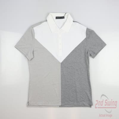 New Womens G-Fore Golf Polo X-Small XS Gray MSRP $120