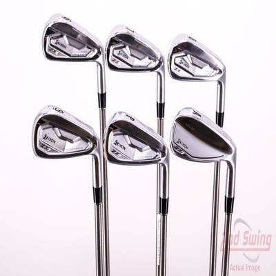 Srixon ZX7 MK II/ZX5 MK II Combo Iron Set 6-PW AW Aerotech SteelFiber fc90cw Graphite Regular Right Handed 37.75in