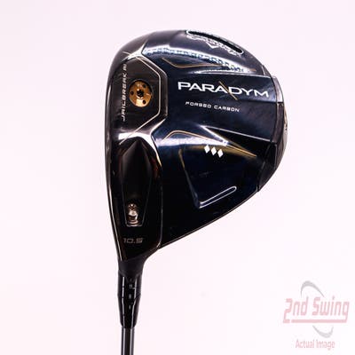 Mint Callaway Paradym Triple Diamond Driver 10.5° PX HZRDUS Silver Gen4 50 Graphite Stiff Left Handed 45.5in