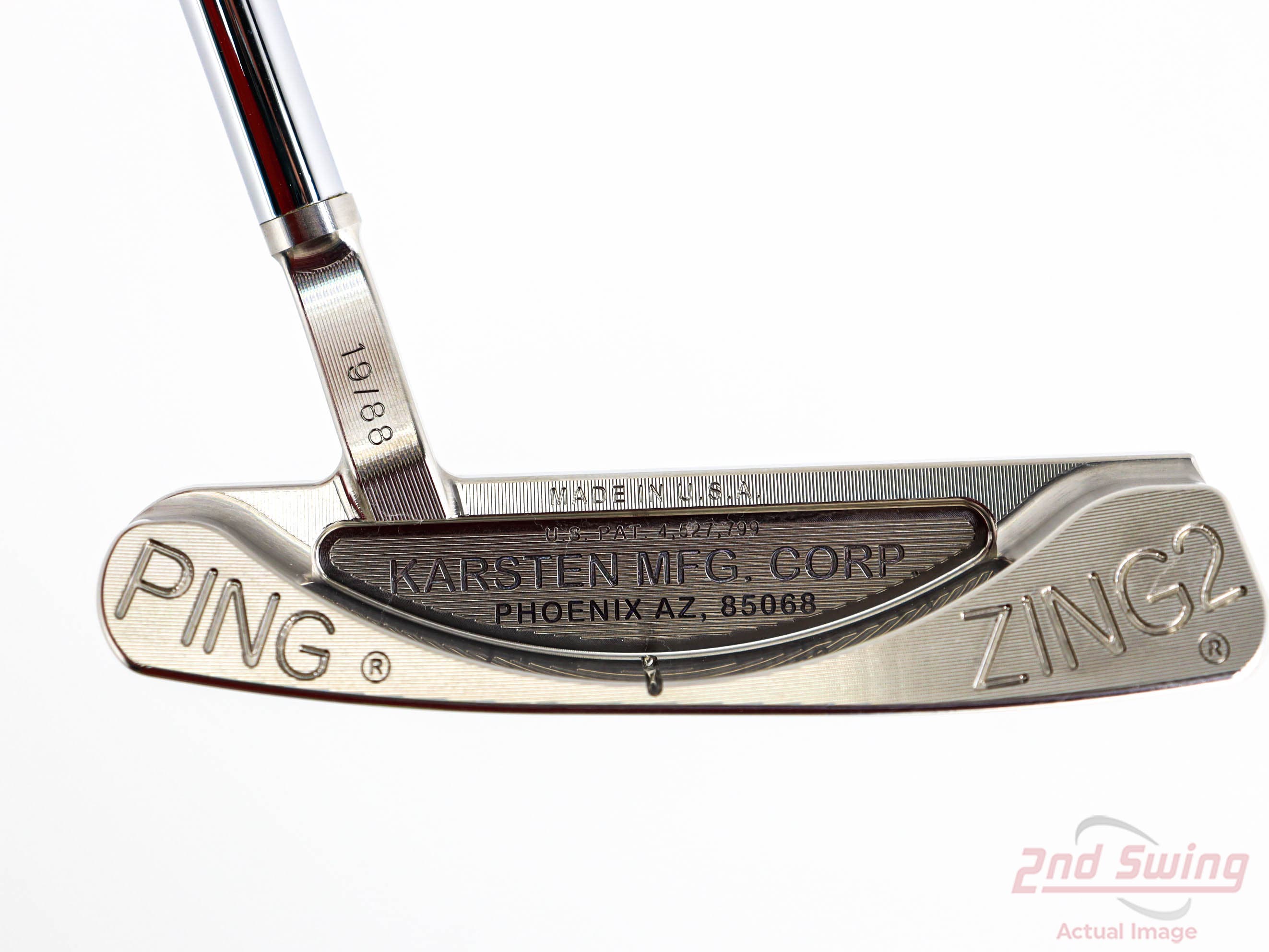 PING ZING putter Custom w/ outlets head cover